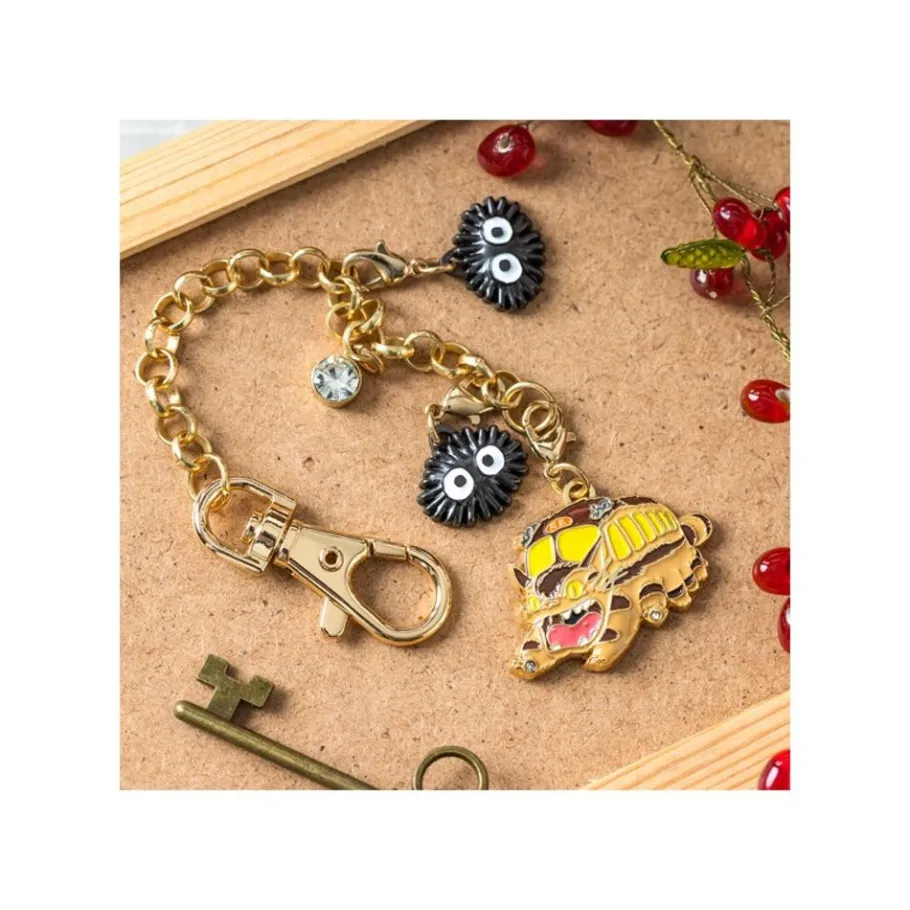 Maison Ghibli Charm Chain Catbus & Soot Sprites - My Neighbor Totoro