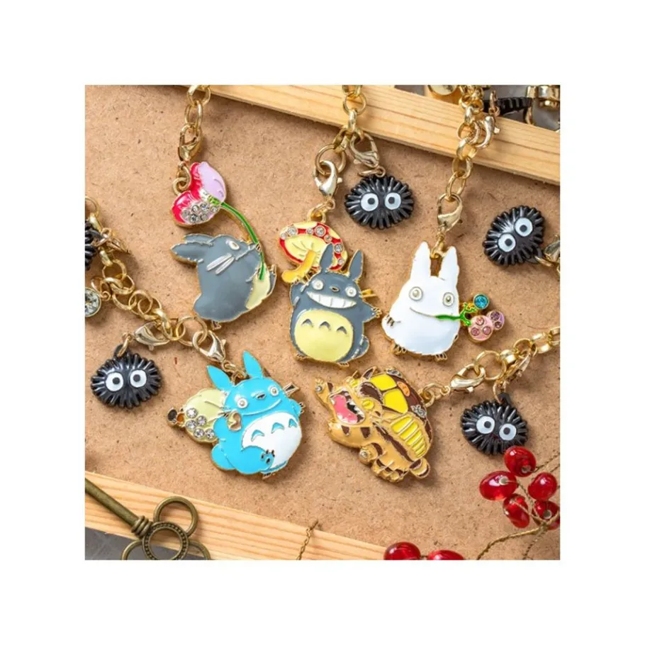 Maison Ghibli Charm Chain Catbus & Soot Sprites - My Neighbor Totoro