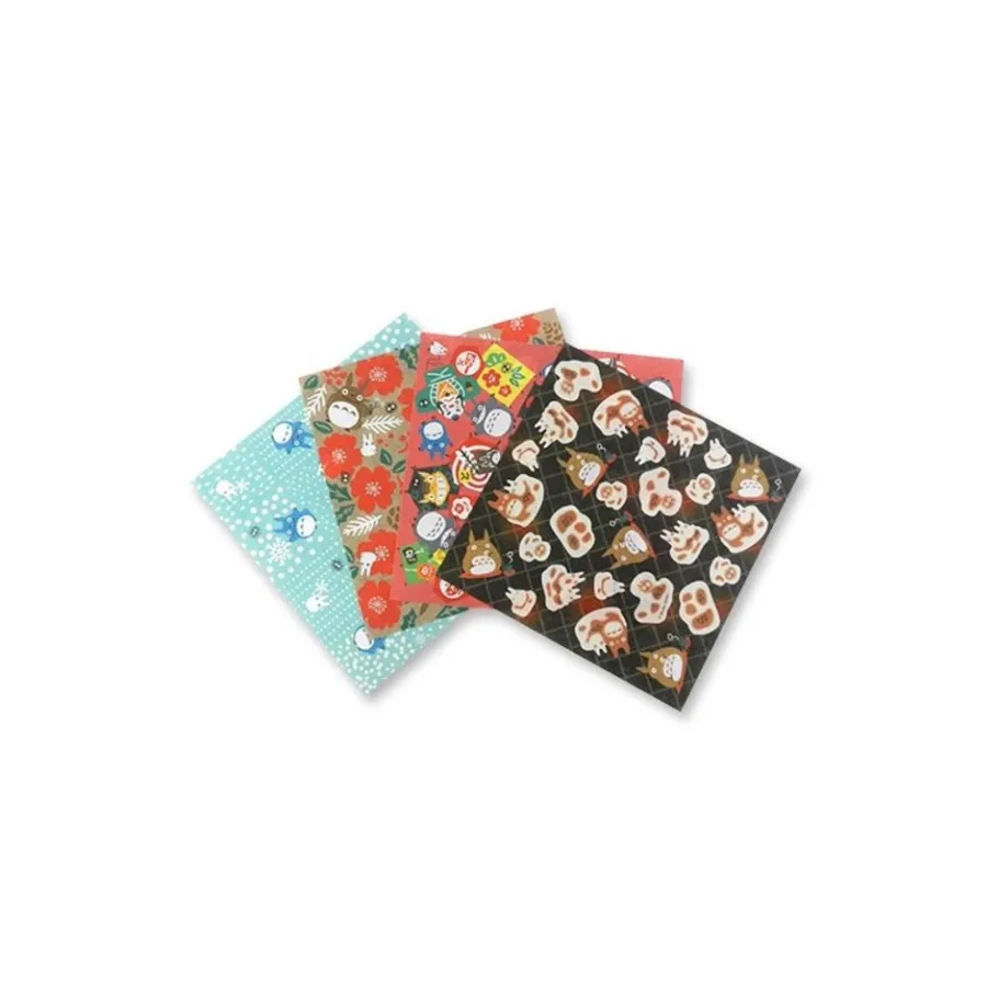 Maison Ghibli Chiyogami Paper Winter - My Neighbor Totoro Discount