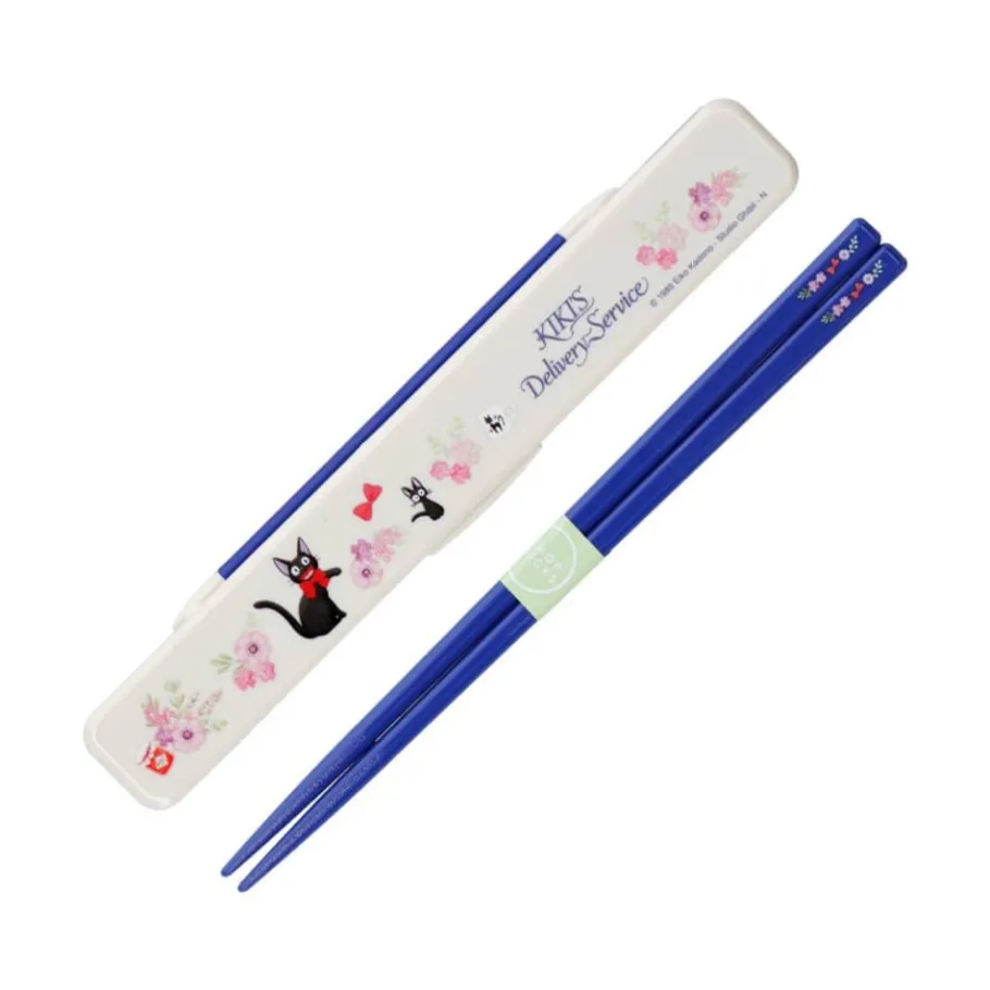 Maison Ghibli Chopsticks Box Set 18Cm Jiji Flower Garland - Kiki'S Delivery Service Outlet