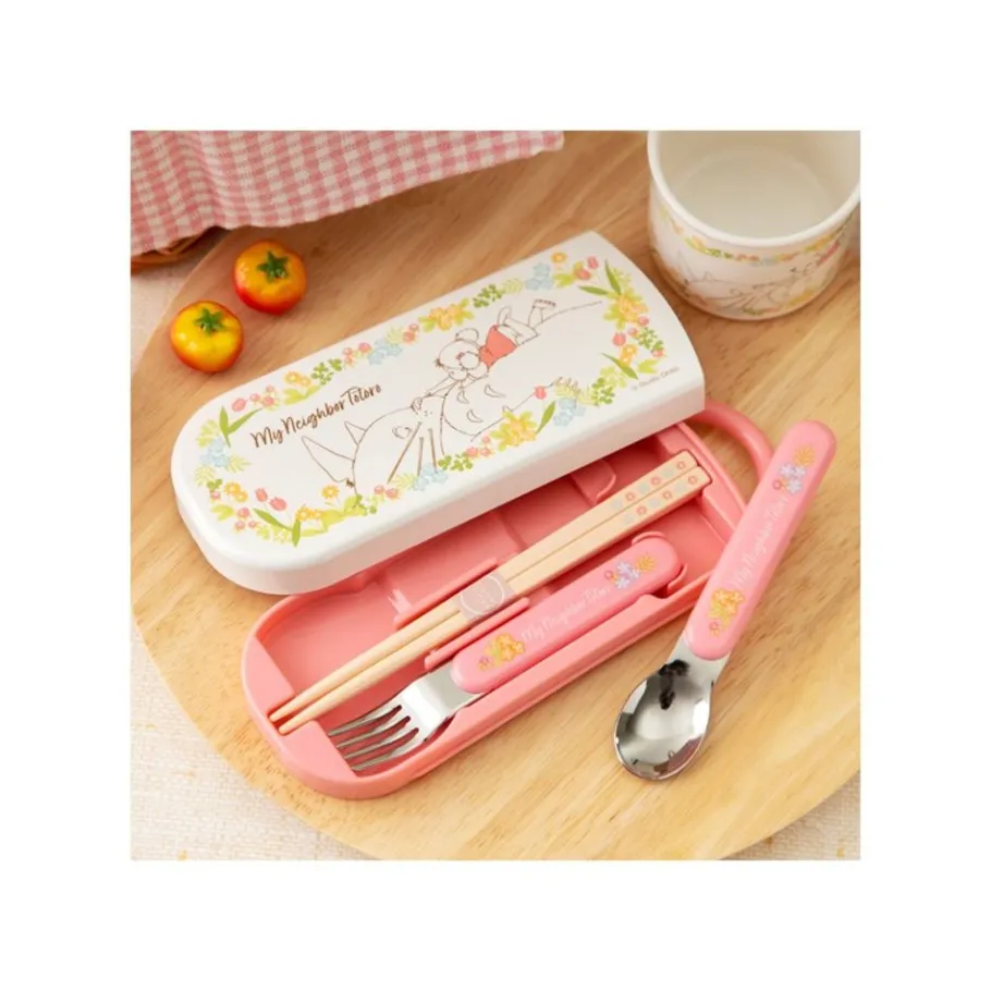 Maison Ghibli Chopsticks Spoon Fork Set Mei & Totoro - My Neighbor Totoro Online