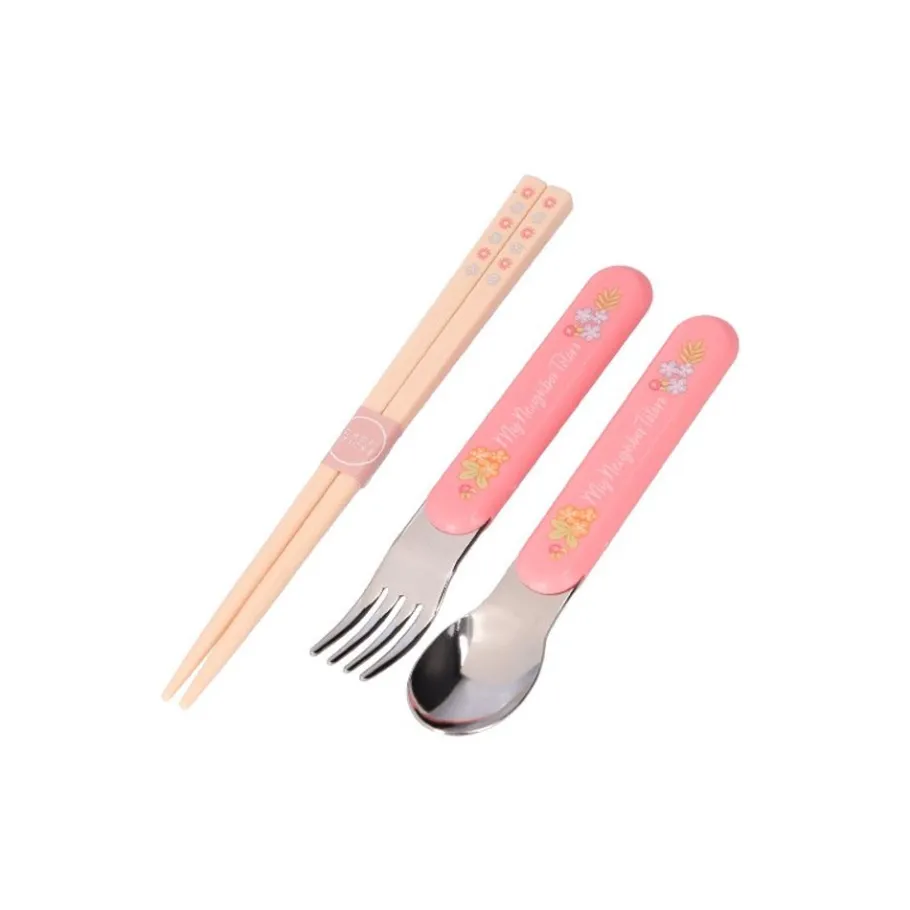 Maison Ghibli Chopsticks Spoon Fork Set Mei & Totoro - My Neighbor Totoro Online