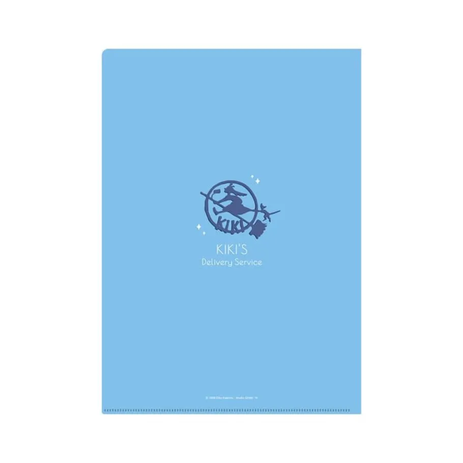 Maison Ghibli Clear File A4 Flying Kiki - Kiki'S Delivery Service New