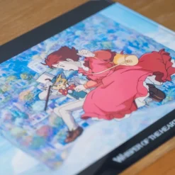 Maison Ghibli Clear Folder A4 Shizuku & Baron - Whisper Of The Heart New