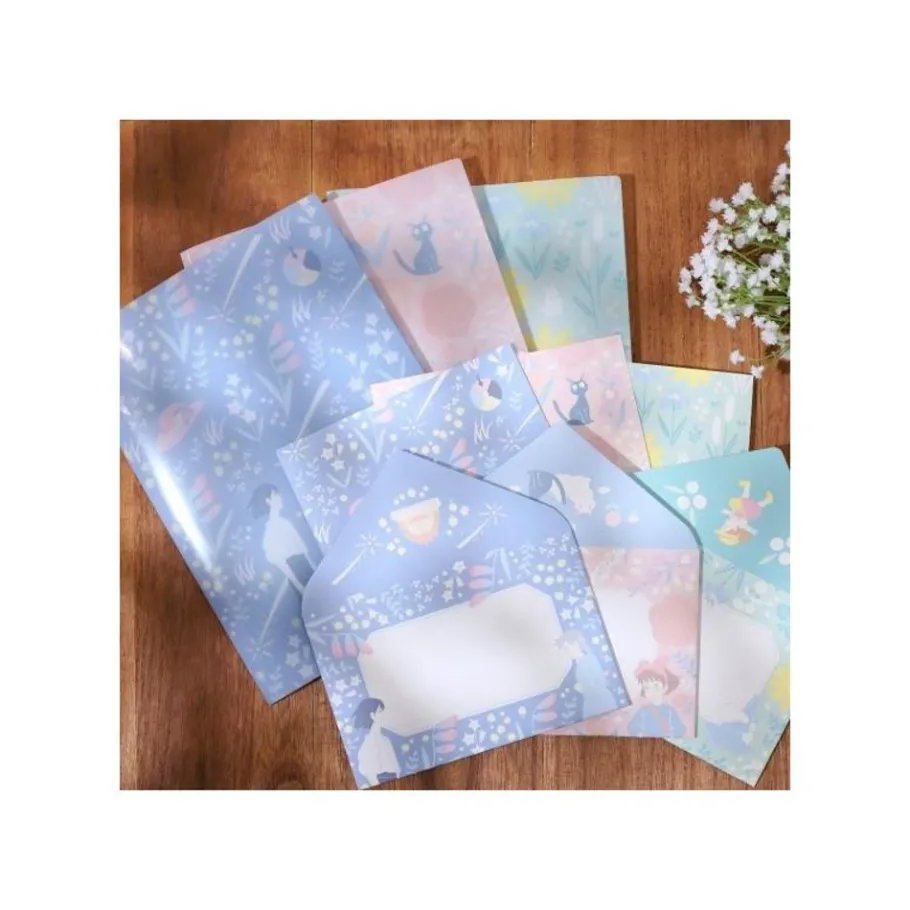 Maison Ghibli Clear Folder & Letter Set Kiki'S Garden - Kiki'S Delivery Service Discount