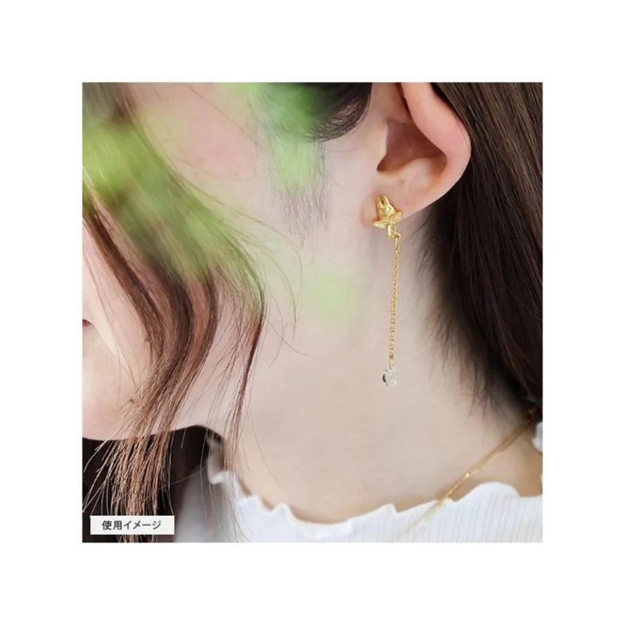 Maison Ghibli Clipped Earrings Small Totoro Drop Series - My Neighbor Totoro Best