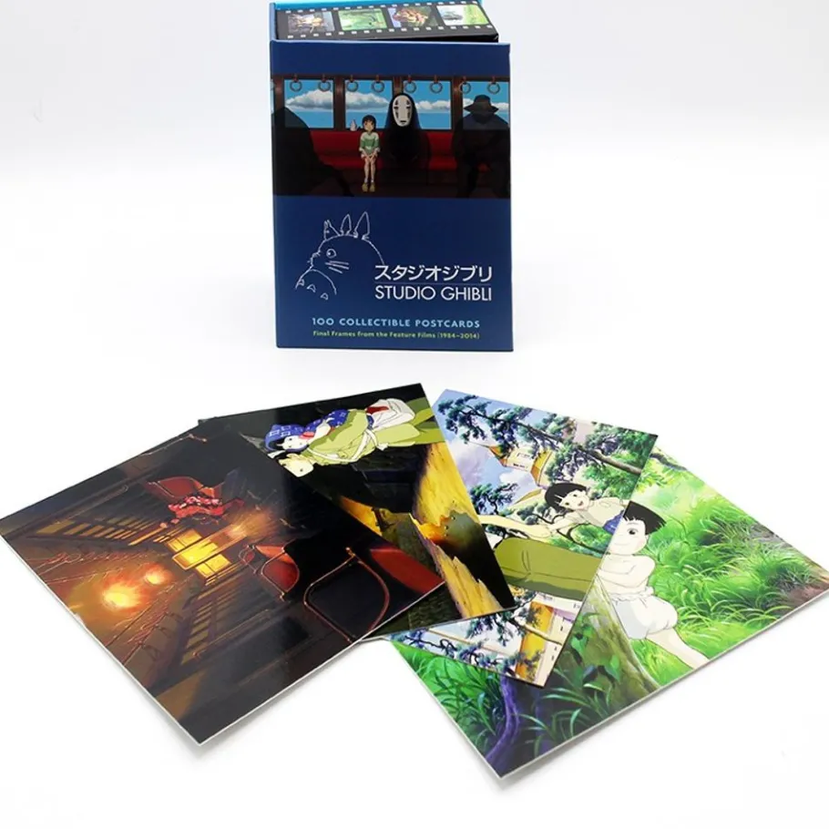 Maison Ghibli 100 Collectible Postcards Box - Studio Ghibli Clearance