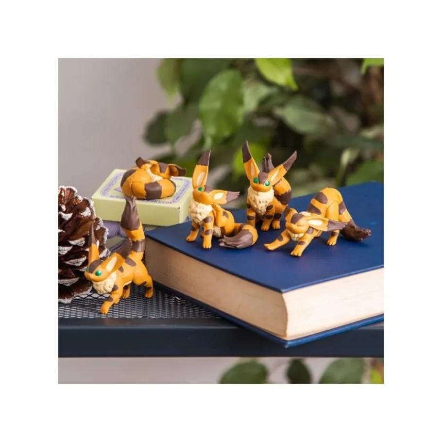 Maison Ghibli Collection Fox Squirrel Assorted 6 Figurines - Castle In The Sky Best