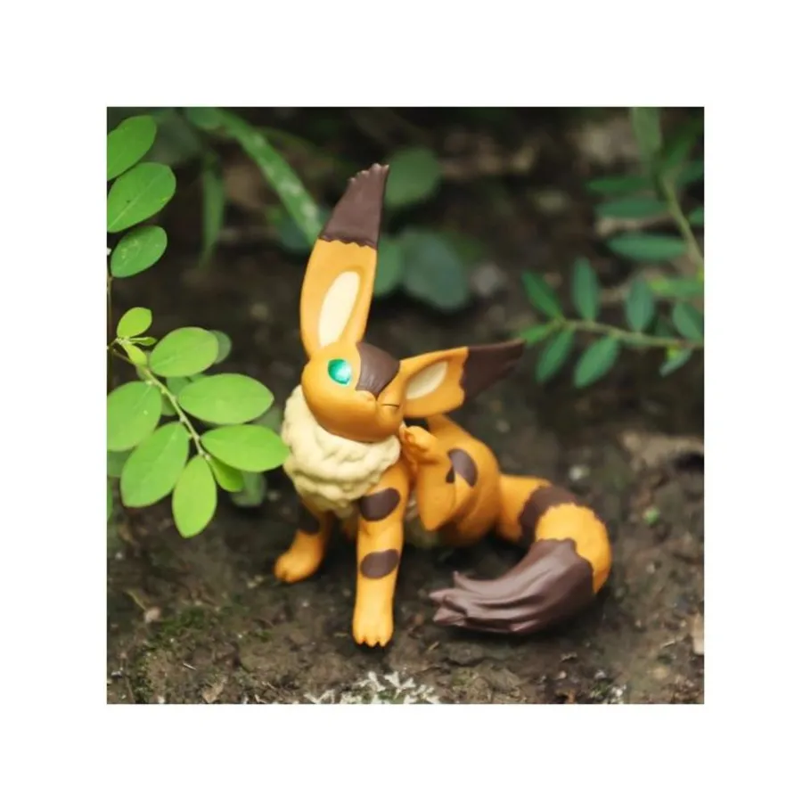 Maison Ghibli Collection Fox Squirrel Assorted 6 Figurines - Castle In The Sky Best