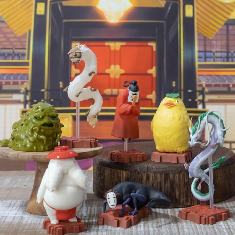 Maison Ghibli Collection Gods Assorted 8 Figurines - Sprited Away Clearance