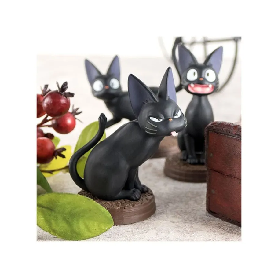 Maison Ghibli Collection Jiji Assorted 6 Figurines - Kiki'S Delivery Service Best