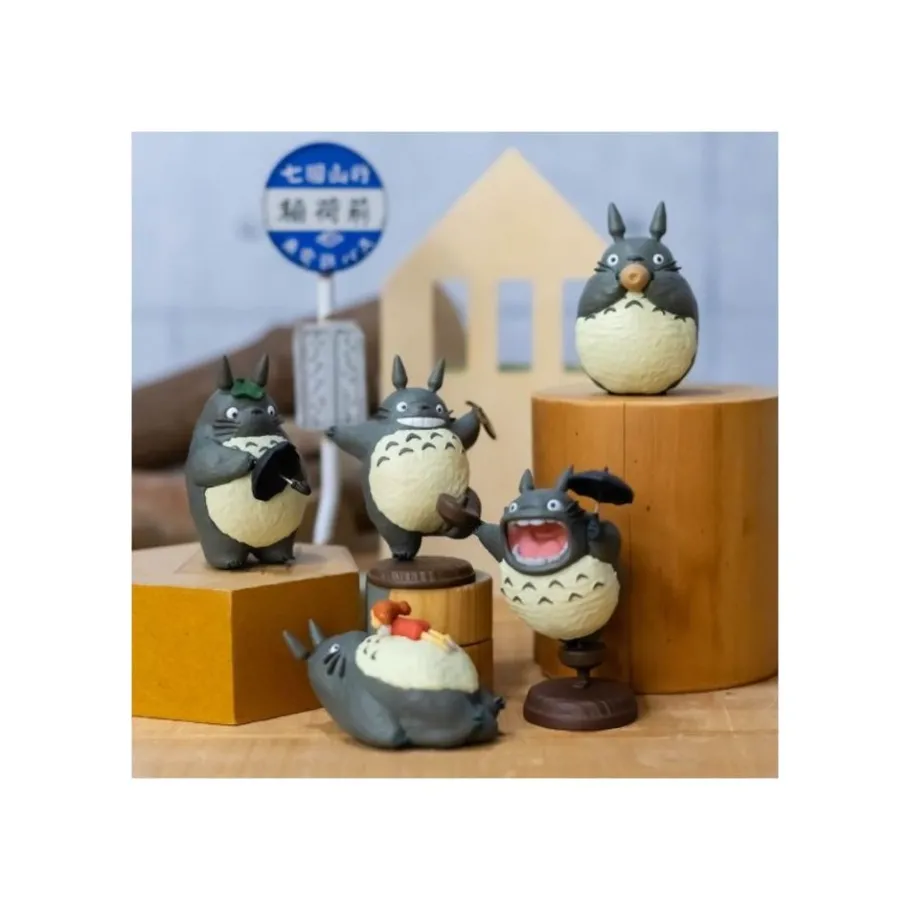 Maison Ghibli Collection Totoro 02 Assorted 6 Figurines - My Neighbor Totoro Outlet