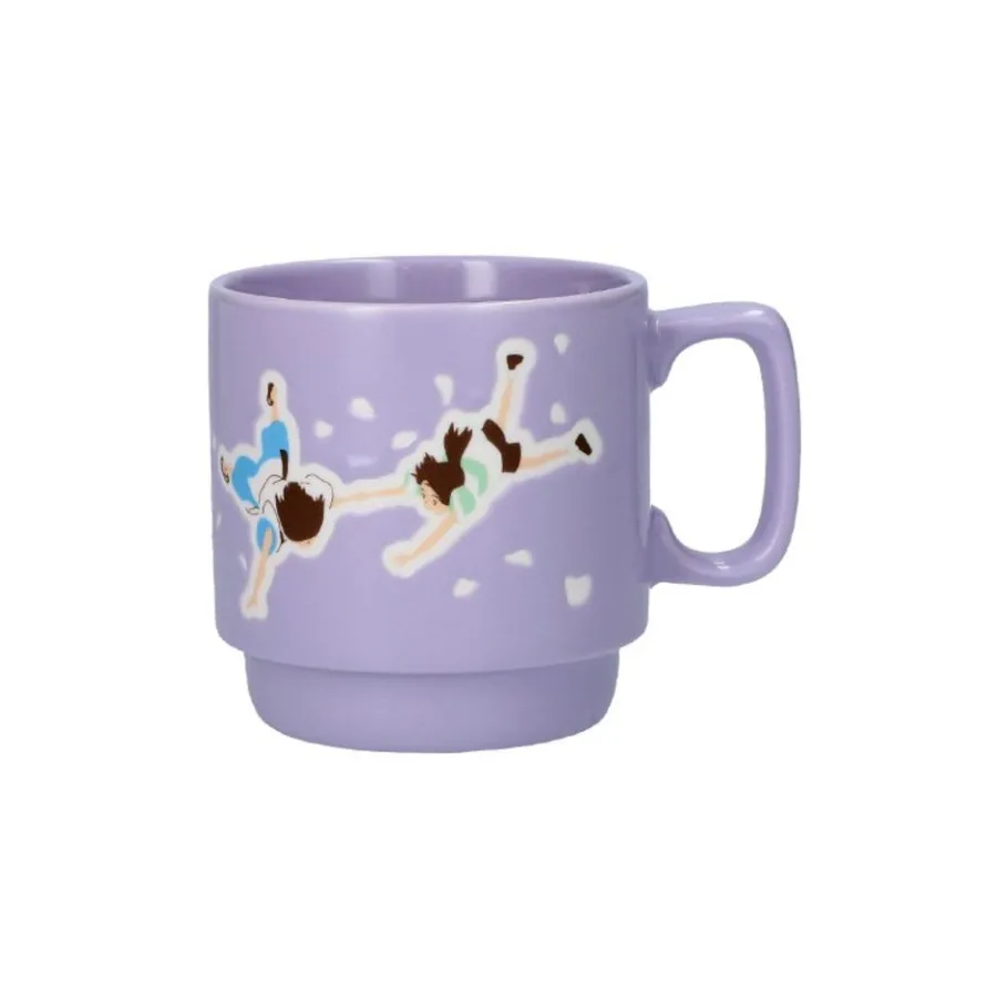 Maison Ghibli Coloful Embossed Mug Kiki Chihiro & Haku - Spirited Away