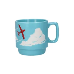 Maison Ghibli Coloful Embossed Mug Savoia - Porco Rosso Best