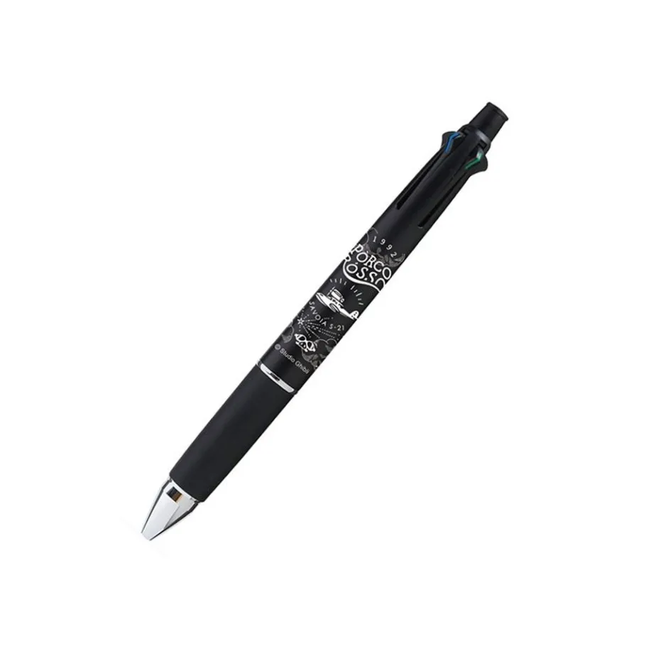 Maison Ghibli 4 Colours Ballpointpen Savoia Black - Porco Rosso Outlet