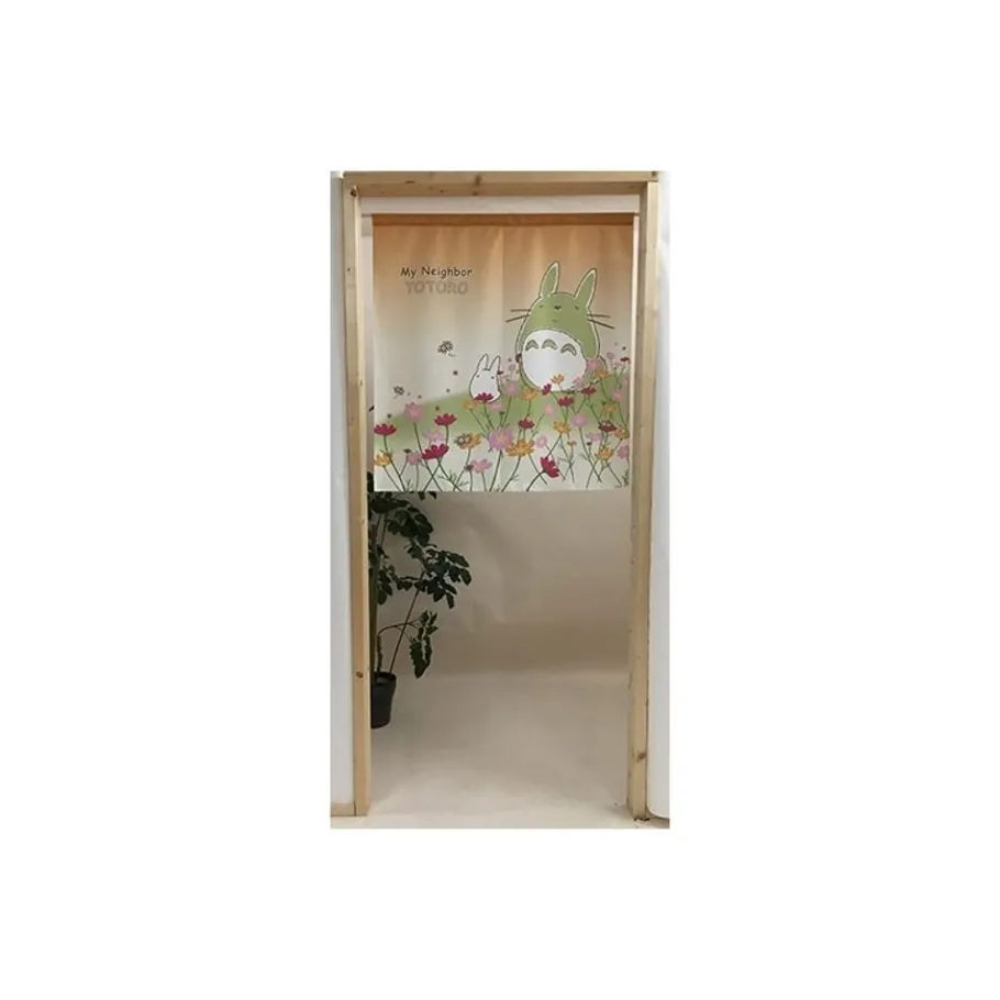 Maison Ghibli Curtains Flowers Totoro - My Neighbor Totoro Outlet