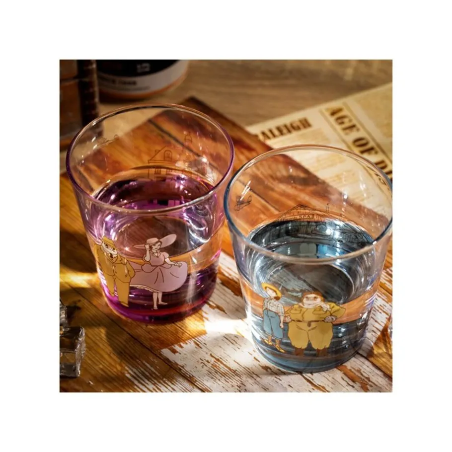 Maison Ghibli Decorated Glass Marco & Fio - Porco Rosso Sale