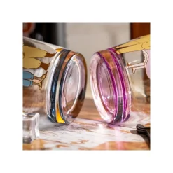 Maison Ghibli Decorated Glass Marco & Fio - Porco Rosso Sale