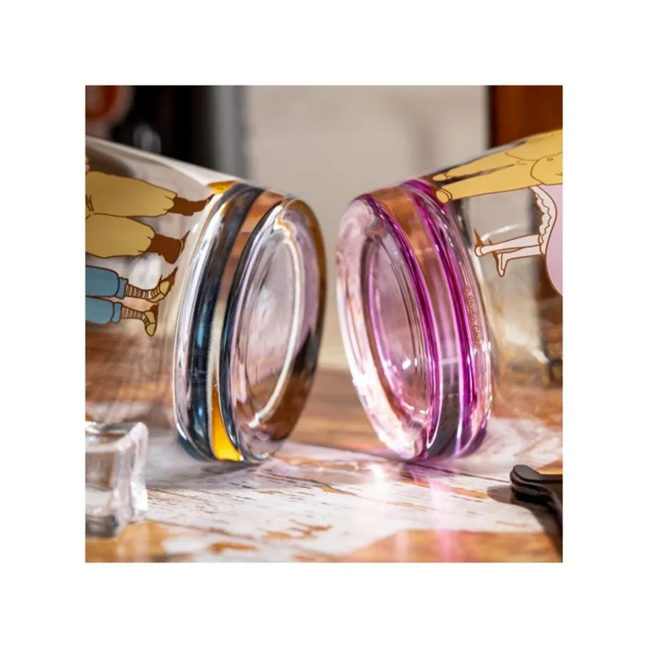 Maison Ghibli Decorated Glass Marco & Fio - Porco Rosso Sale