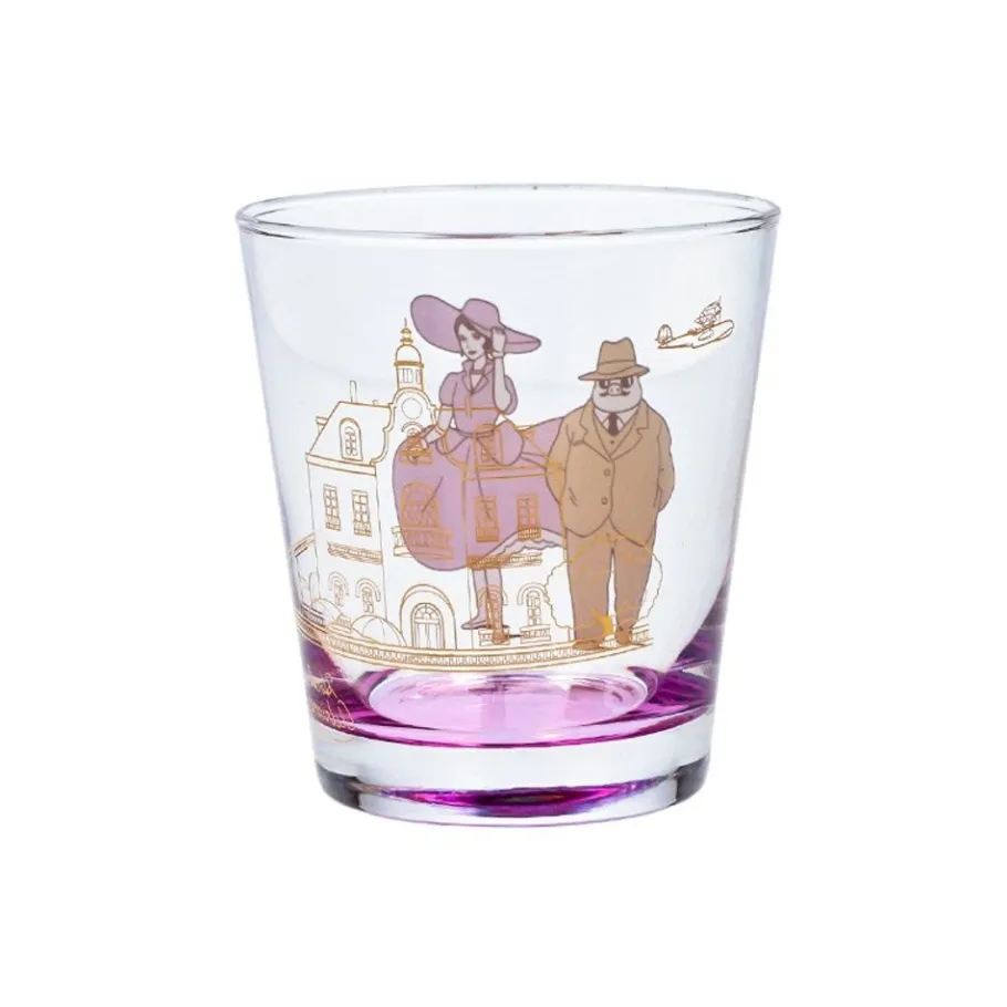 Maison Ghibli Decorated Glass Marco & Gina - Porco Rosso Sale