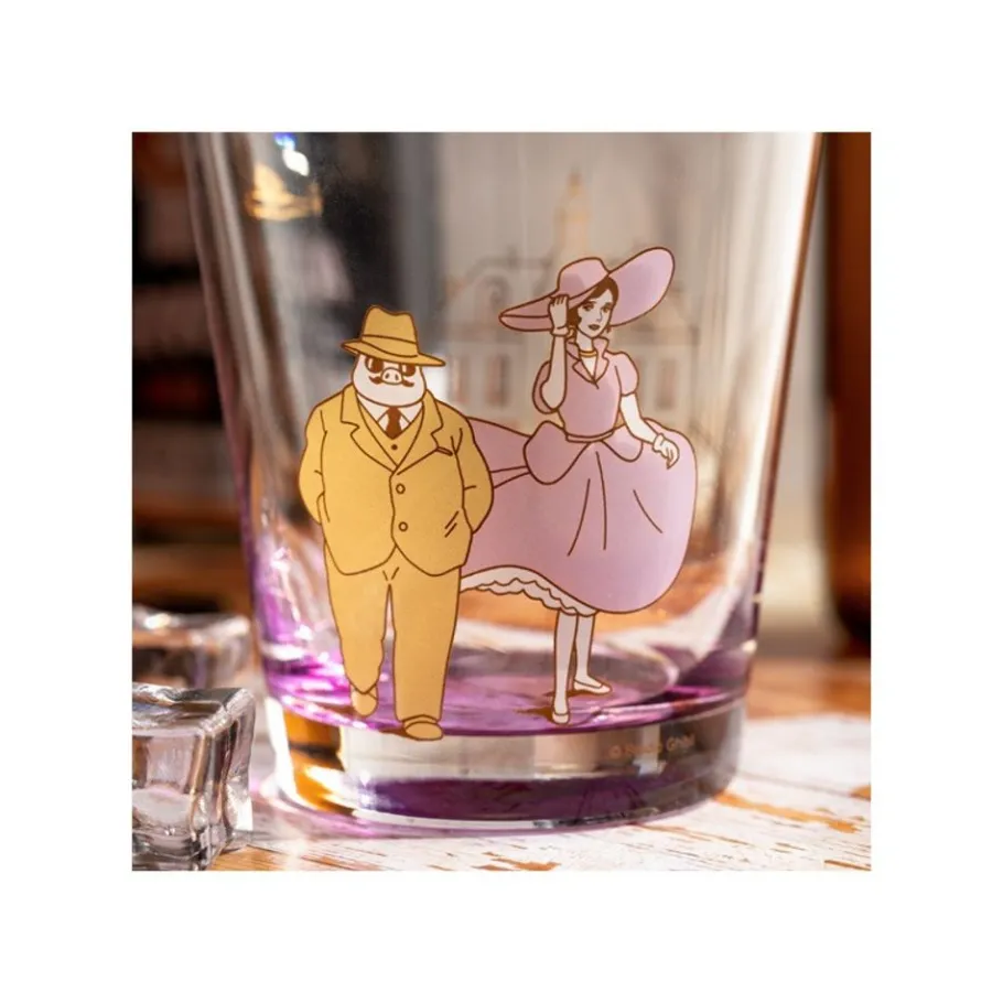 Maison Ghibli Decorated Glass Marco & Gina - Porco Rosso Sale