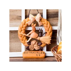 Maison Ghibli Decoration Kiki And Jiji Bread Wreath - Kiki'S Delivery Service