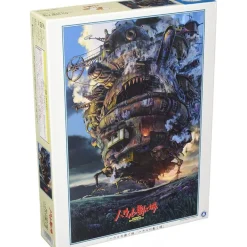 Maison Ghibli Deluxe Foil Puzzle 1000P Movie Poster - Howl'S Moving Castle New