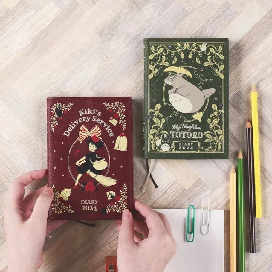 Maison Ghibli 2024 Diary Kiki On Her Broom - Kiki'S Delivery Service Best
