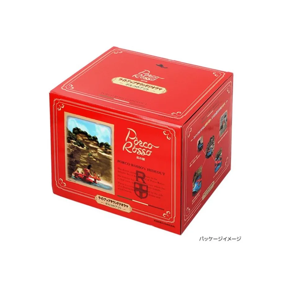 Maison Ghibli Diorama Marco'S Hideout - Porco Rosso New