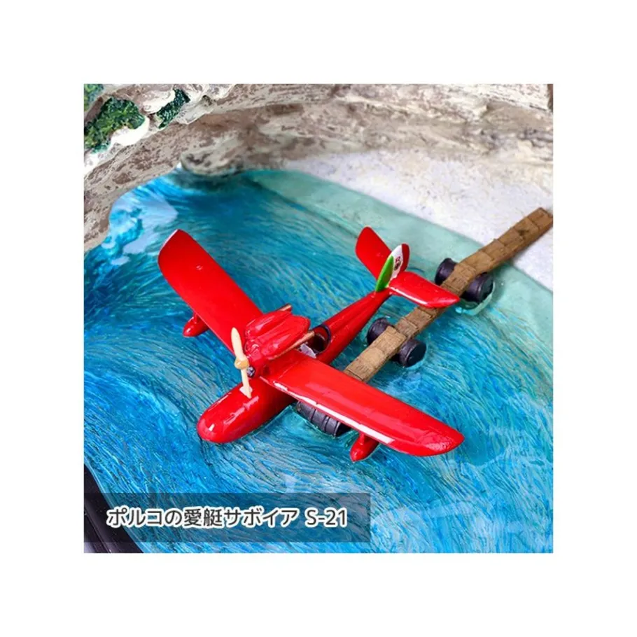 Maison Ghibli Diorama Marco'S Hideout - Porco Rosso New