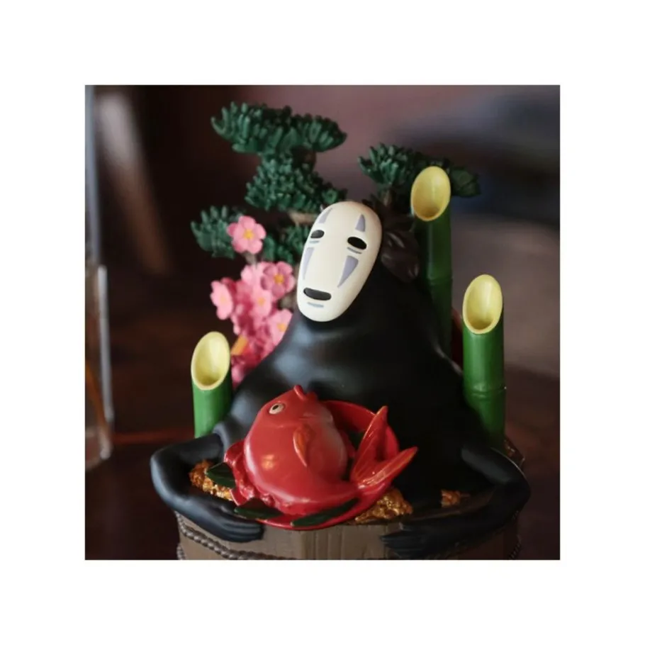 Maison Ghibli Diorama No Face Golden Bucket & Bamboos - Spirited Away Online