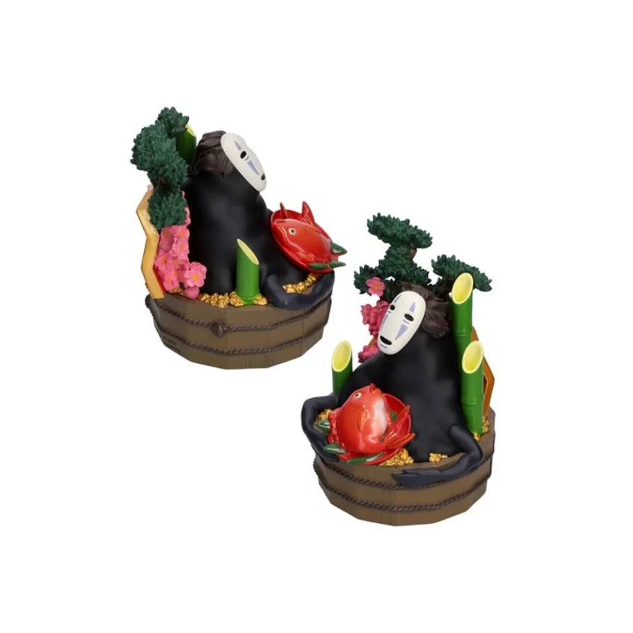 Maison Ghibli Diorama No Face Golden Bucket & Bamboos - Spirited Away Online