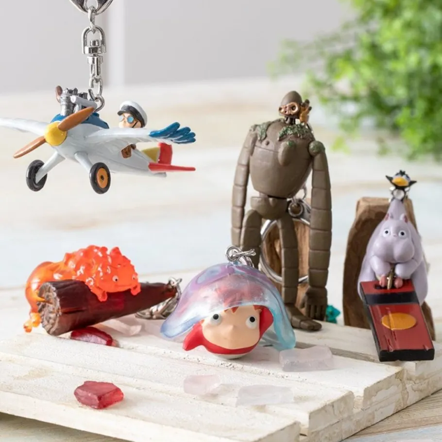 Maison Ghibli 3D Keychains Boh Mouse And Bird - Spirited Away Best