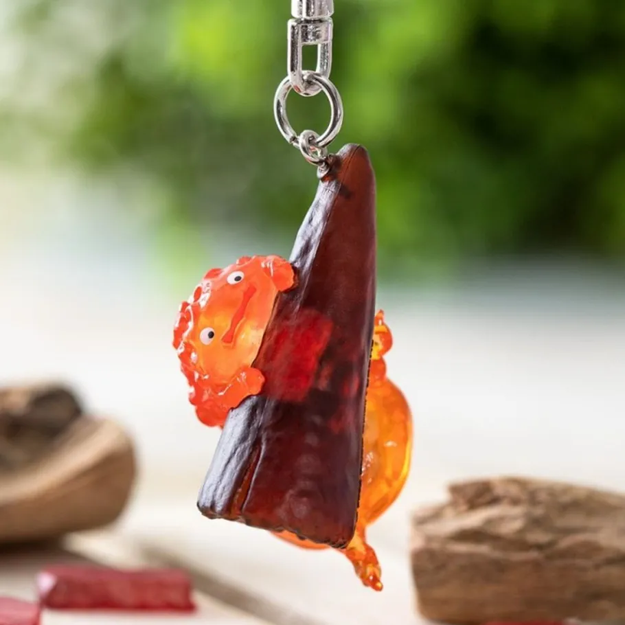 Maison Ghibli 3D Keychains Calcifer - Howl'S Moving Castle Sale