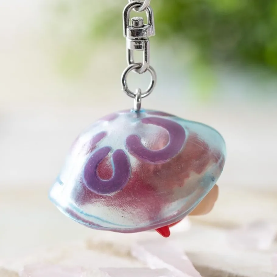 Maison Ghibli 3D Keychains Ponyo And Jellyfish - Ponyo By The Cliff Sale