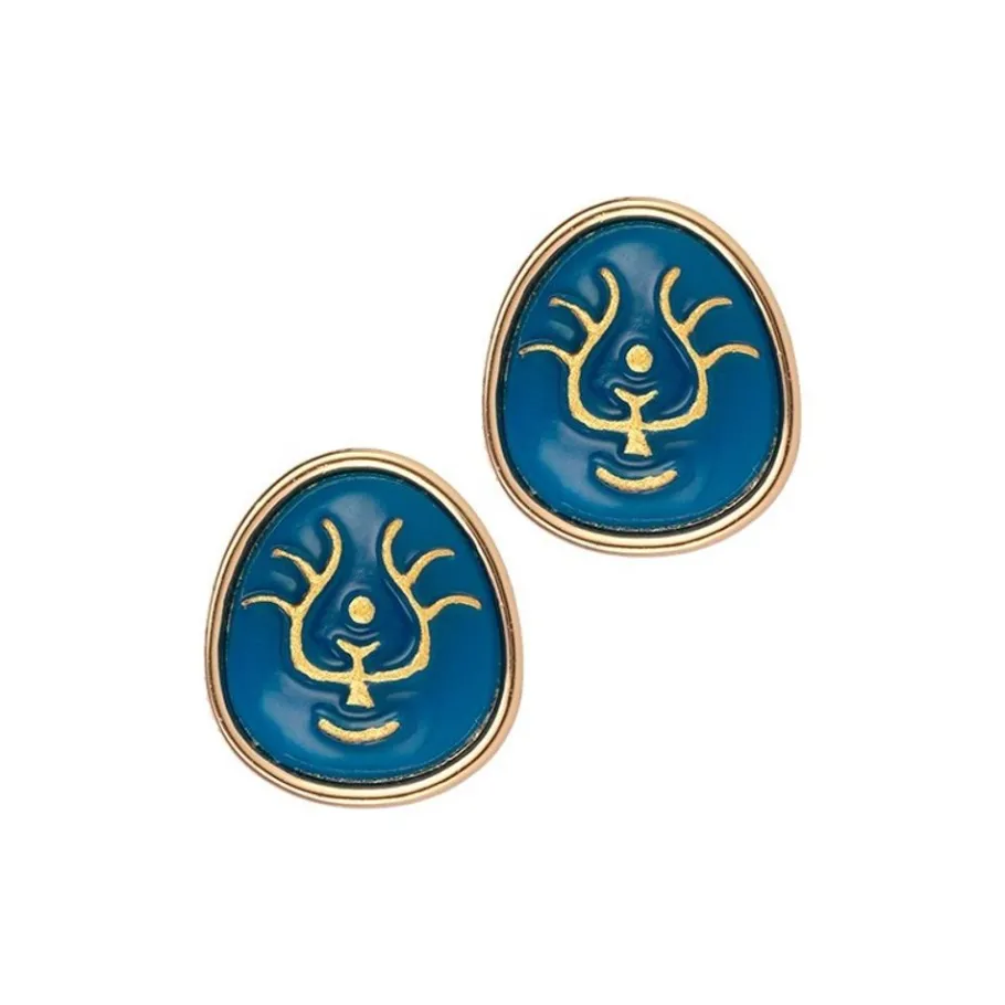 Maison Ghibli Earrings Accessory Series Volucite Crystal - Castle In The Sky Sale