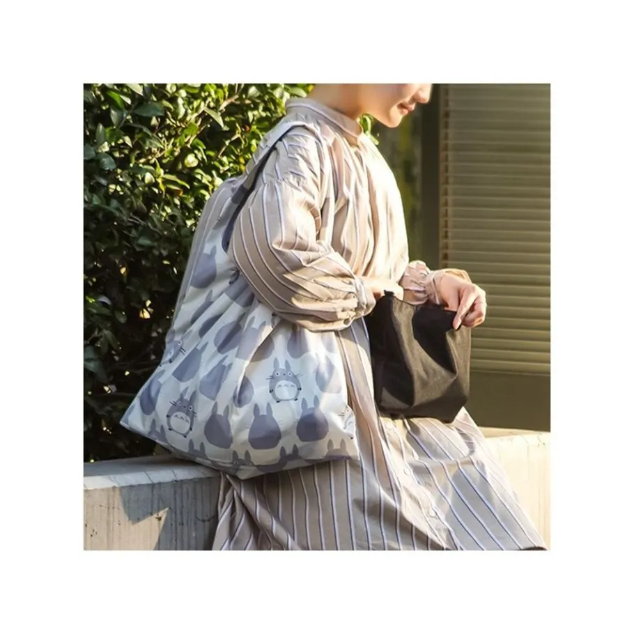 Maison Ghibli Eco Bag Big Totoro Silhouette 40X20 Cm - My Neighbour Totoro Best