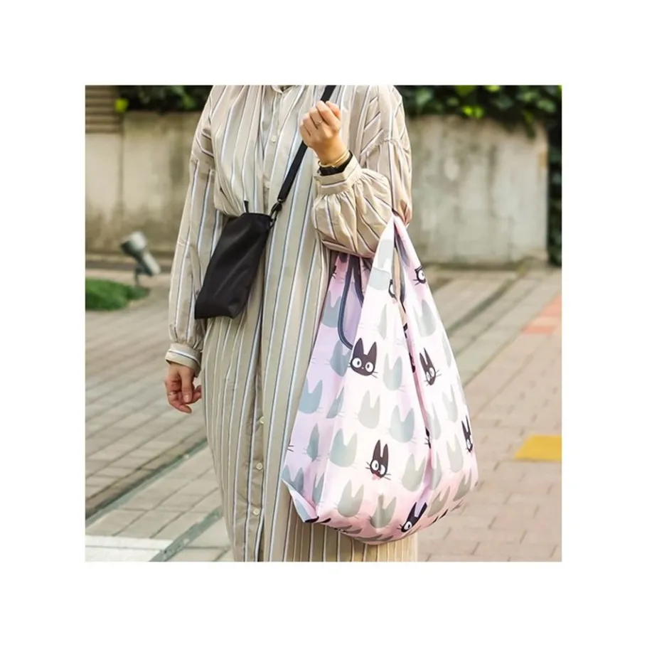 Maison Ghibli Eco Bag Jiji Silhouette 40X20 Cm - Kiki'S Delivery Service Sale