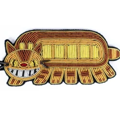 Maison Ghibli Embroidered Jewel Brooch Catbus - My Neighbor Totoro New