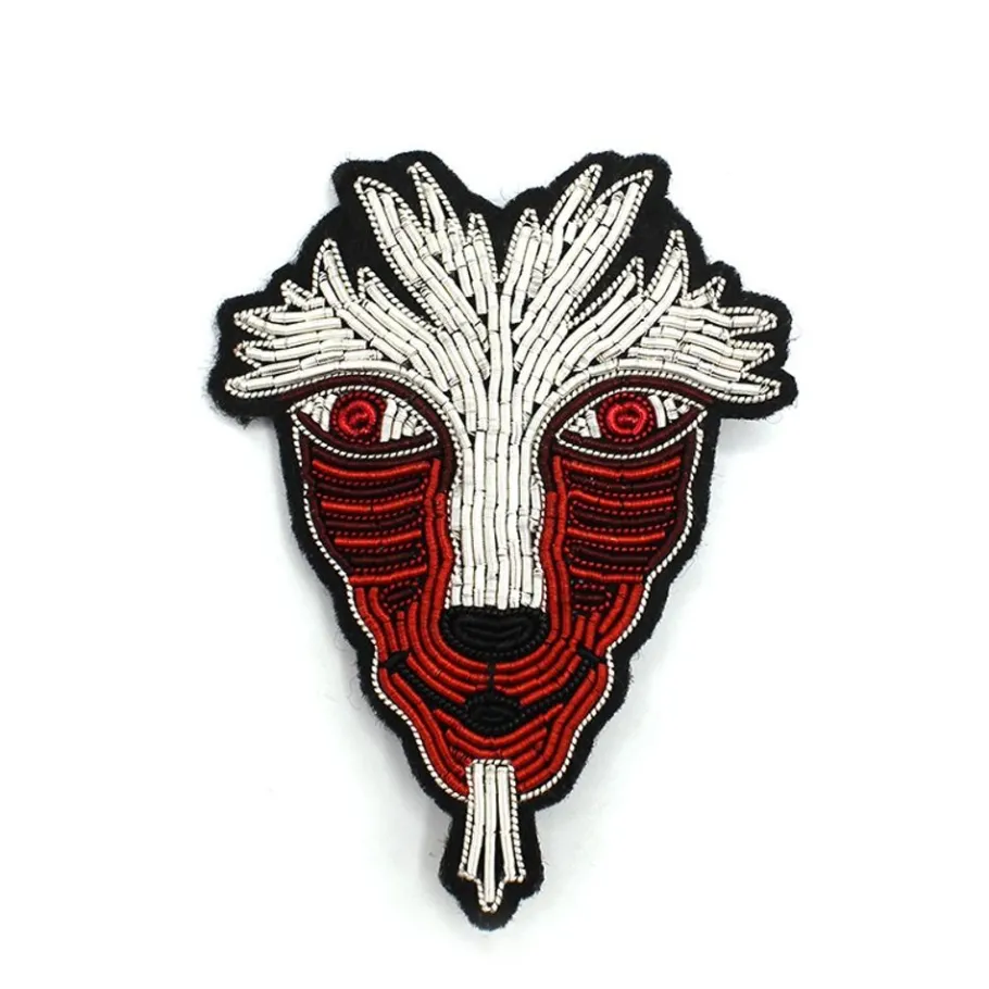 Maison Ghibli Embroidered Jewel Brooch Great Forest Spirit - Princess Mononoke Discount