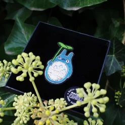 Maison Ghibli Embroidered Jewel Brooch Medium Totoro - My Neighbor Totoro Outlet