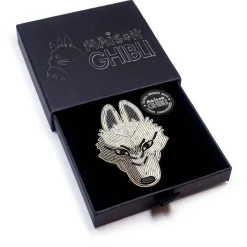 Maison Ghibli Embroidered Jewel Brooch Moro - Princess Mononoke Online