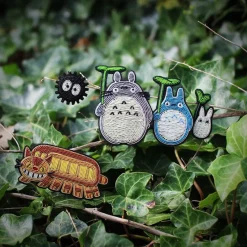 Maison Ghibli Embroidered Jewel Brooch Small Totoro - My Neighbor Totoro Online