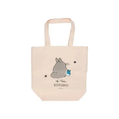 Maison Ghibli Embroidery Canvas Tote Bag Walking Away - My Neighbor Totoro Outlet