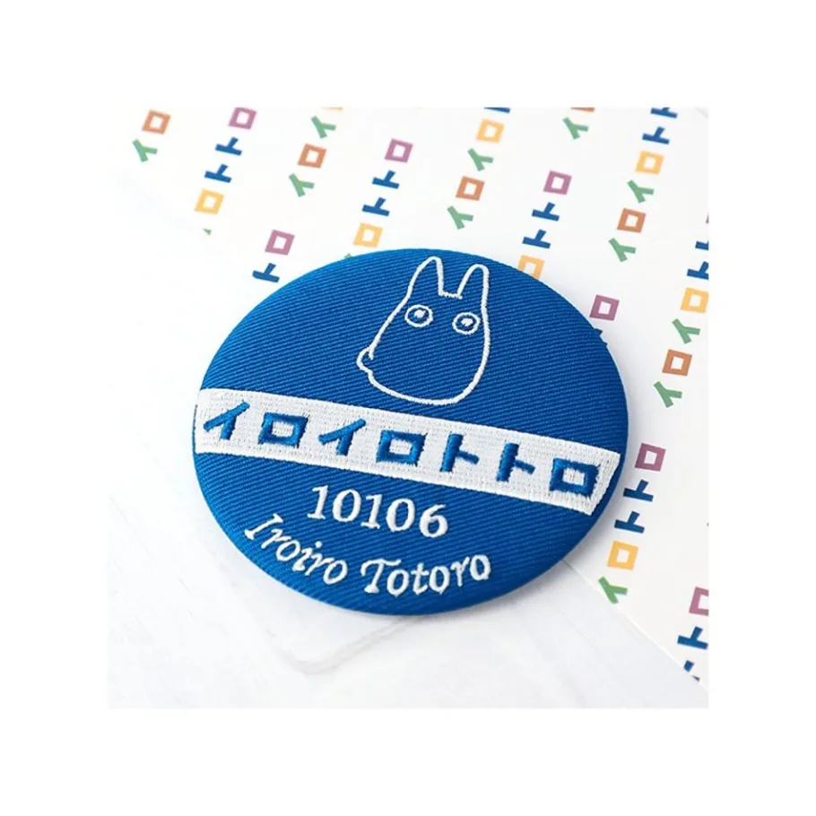Maison Ghibli Embroidery Compact Mirror Bus Stop -My Neighbor Totoro Sale