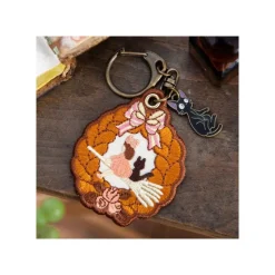 Maison Ghibli Embroidery Keychain Wreath Of Bread - Kiki'S Delivery Service Outlet
