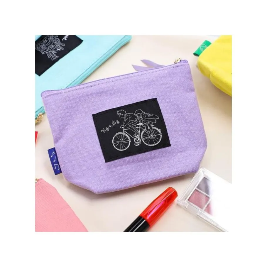 Maison Ghibli Embroidery Pouch Muta - Whisper Of The Heart Clearance