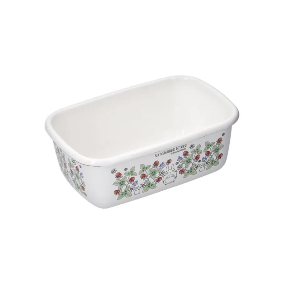 Maison Ghibli Enamel Butter Dish With Wooden Lid Soot Sprites 500Ml - My Neighbor T Online