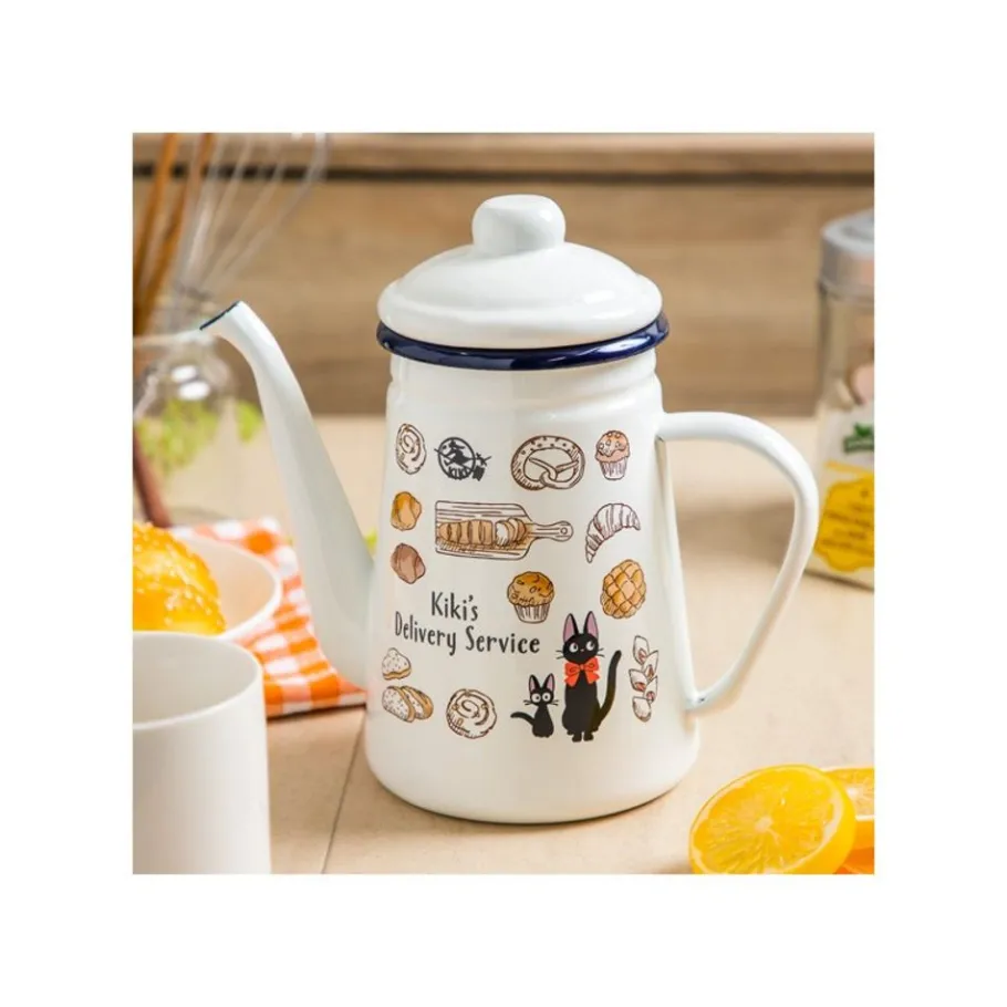 Maison Ghibli Enamel Tea Pot Viennese Pastries 1,1L - Kiki'S Delivery Service Hot