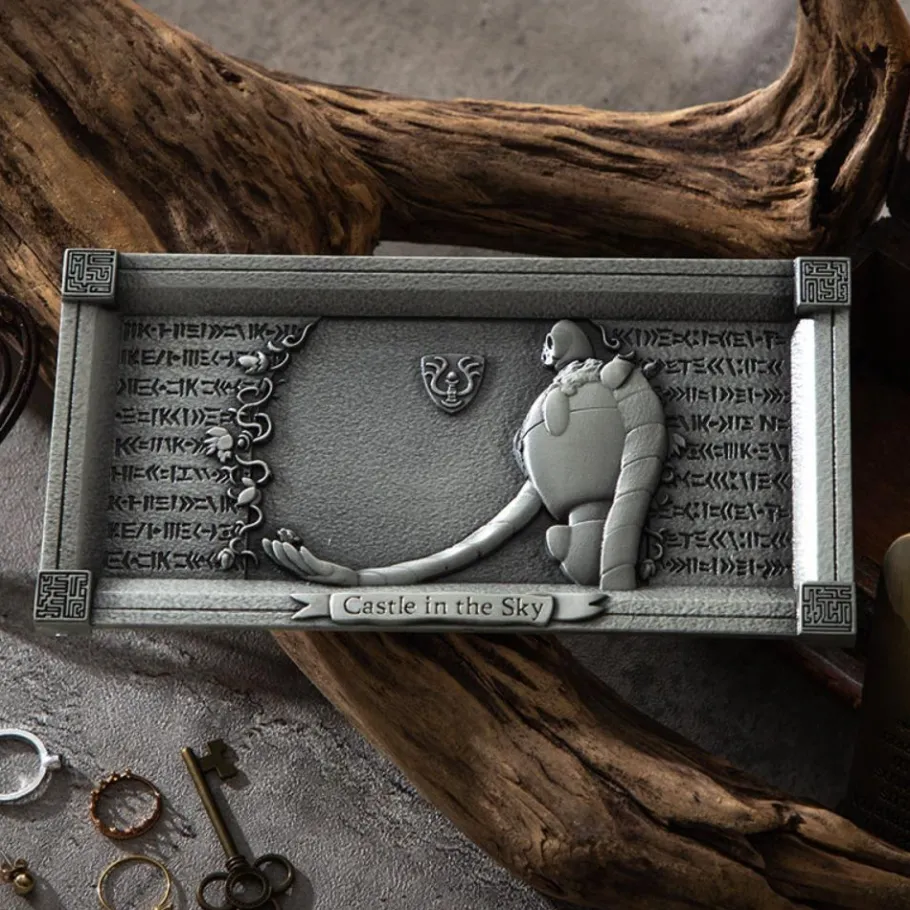 Maison Ghibli Engraved Tray Robot Soldier - Castle In The Sky Sale